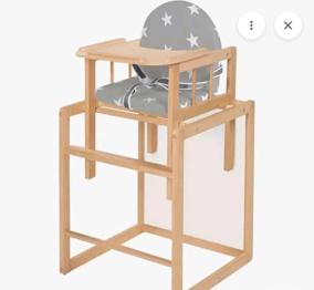 Kinderhochstuhl zu verschenken  ähnlich wie Abbildung, demontiert