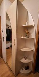 Garderobe Garderobenschrank mit Schuhschrank