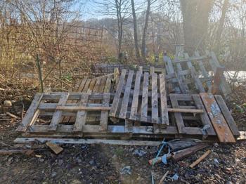 Holz, Holzpaletten zum verschenken