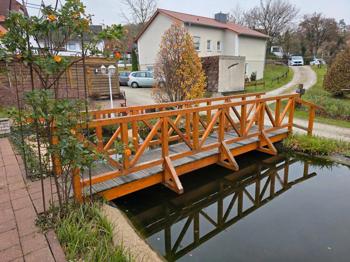Teichbrücke zu verschenken