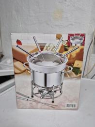 Fondue Set Edelstahl