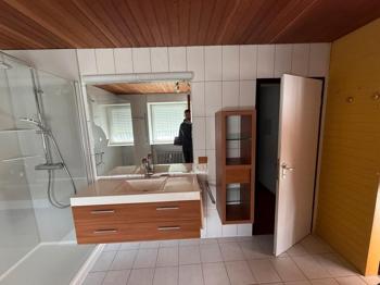 Badmöbel Waschbecken Spiegel Badschrank zu verschenken