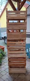 8 Holzkisten zu verschenken 49 x 29 x 25 cm