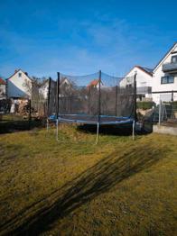 Trampolin zu Verschenken! Ca. 4,00 Meter Durchmesser