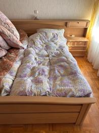 Doppelbett zu verschenken