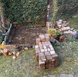 Gebraucht Pflastersteine zu verschenken