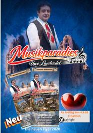 Musikparadies Flyer 2026