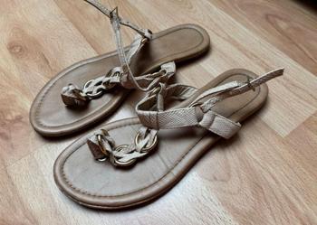Zehen Sandalen Gr. 38 Damen