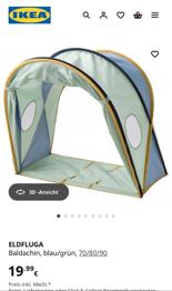 Baldachin von IKEA zu verschenken